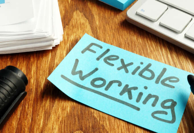 Flexible Working Postit